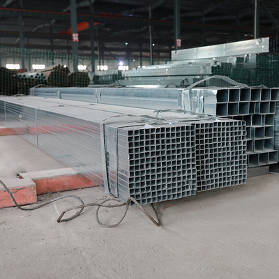 En10219 Mild Steel Square Hollow Q235 Galvanized Steel Rectangular Tube